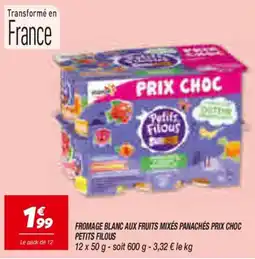 Netto Petits Filous Fromage blanc aux fruits mixés panachés offre
