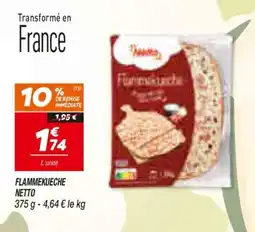 Netto Fleury Michon Flammekueche offre