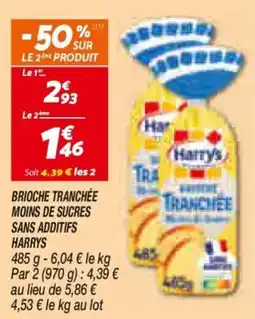 Netto Harry's Brioche Tranchée offre
