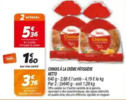 Netto Netto Chinois à la crème pâtissière offre