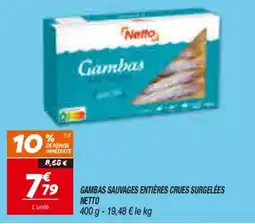 Netto Netto Gambas offre