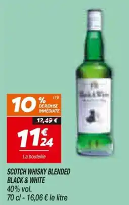 Netto BLACK & WHITE SCOTCH WHISKY BLENDED offre