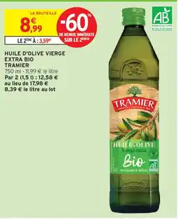 Intermarché TRAMIER Huile d'olive vierge extra Bio offre