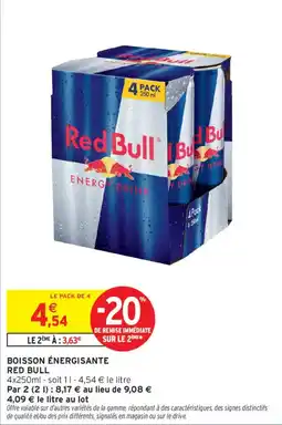 Intermarché Red Bull offre