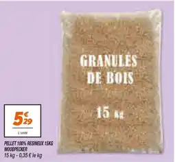 Netto WOODPECKER Granules de bois offre