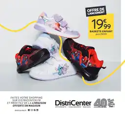 DistriCenter Baskets Enfant offre