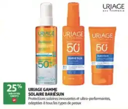 Auchan Parapharmacie URIAGE GAMME SOLAIRE BARIÉSUN offre