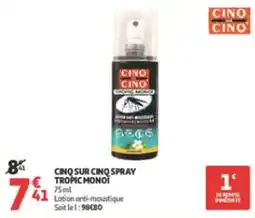 Auchan Parapharmacie CINO SUR CINO TROPIC MONOI offre