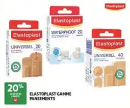 Auchan Parapharmacie Elastoplast gamme pansements offre