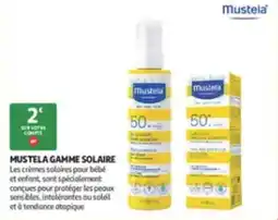 Auchan Parapharmacie Mustela Gamme Solaire offre