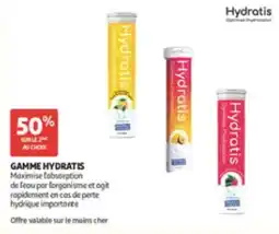 Auchan Parapharmacie Hydratis Gamme offre