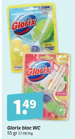 Wibra Glorix bloc wc offre