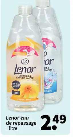 Wibra Lenor lenor eau de repassage offre