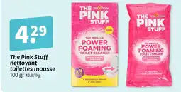 Wibra The pink stuff nettoyant toilettes mousse offre