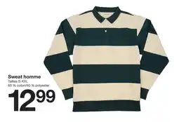 Zeeman Zeeman sweat homme offre