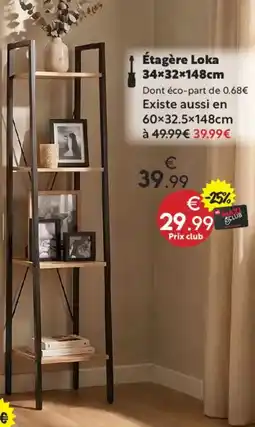 Maxi Bazar Étagère Loka offre