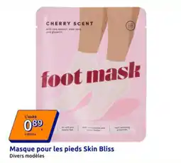 Action Skin Bliss foot mask offre