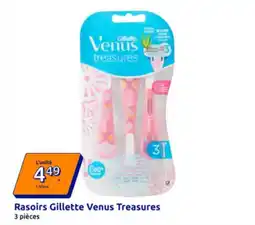 Action Gillette Rasoirs Venus Treasures offre