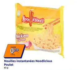 Action Noodlicious Nouilles instantanées offre