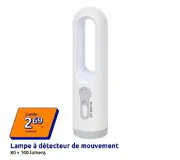 Action Lampe à détecteur de mouvement offre