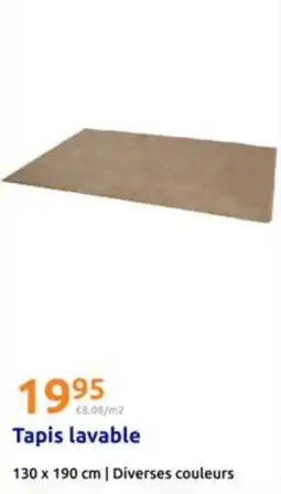 Action Tapis lavable offre