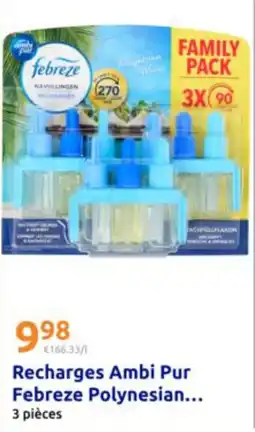 Action Febreze Recharges Ambi Pur offre