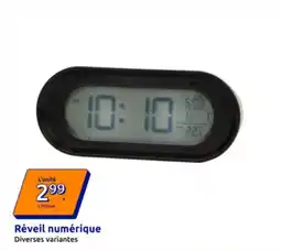 Action Réveil numérique offre