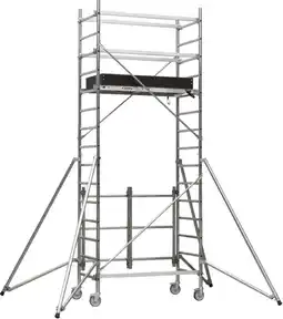 Brico Dépôt Échafaudage aluminium pliant 5 m offre