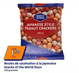 Action Snacks of the world - boules de cacahuètes à la japonaise doux offre