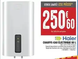 Brico Cash Haier - chauffe-eau electrique offre