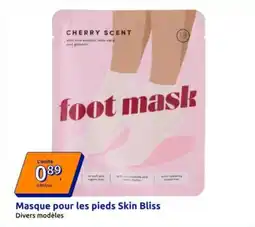 Action Skin bliss - masque pour les pieds offre