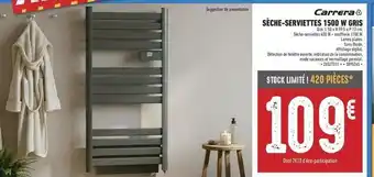 Dim - sèche-serviettes 1500 w gris