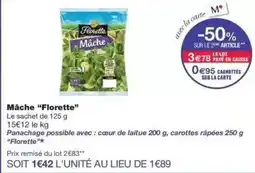 Monop' Florette - mâche offre