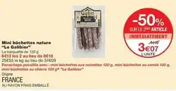 Monop' Le galibier - mini bûchettes nature offre