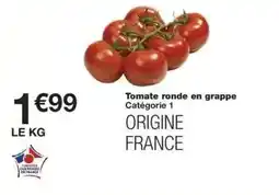 Monop' Tomate ronde en grappe offre