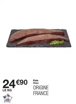Monop' Francaise - foie veau offre
