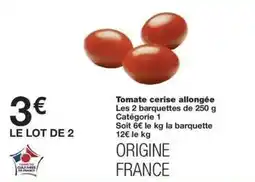 Monop' Tomate cerise allongee offre