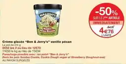 Monop' Ben & jerry's - crème glacée ben & jerry's vanille pécan offre
