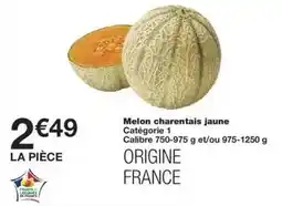 Monop' Melon charentais jaune offre
