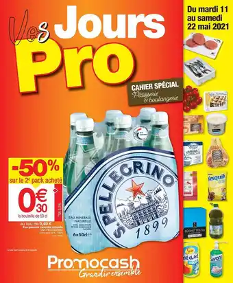 Promocash Eau Gazeuse Minérale Naturelle -50 Sur Le 2e Pack Acheté offre