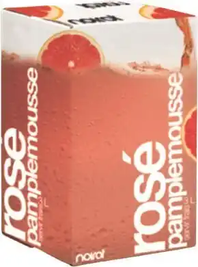 U Express BOISSON AROMATISEE A BASE DE VIN ROSE PAMPLEMOUSSE NOIROT offre