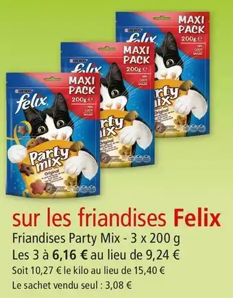 Maxi Zoo Felix bon plan sur les friandises offre