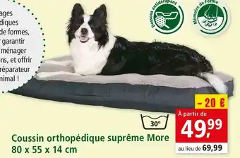 Maxi Zoo Coussin orthopédique suprême more offre
