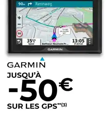 Feu Vert Garmin bon plan sur les gps de la marque garmin offre