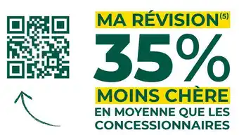 Feu Vert Bon plan sur la révision offre