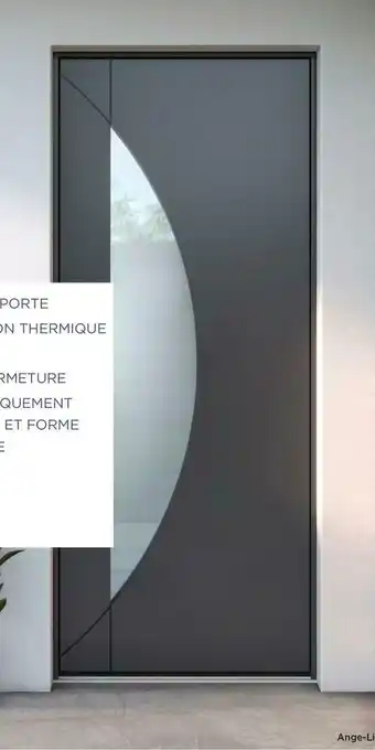 Lapeyre Bon plan sur la la pose de porte d’entrée aluminium offre