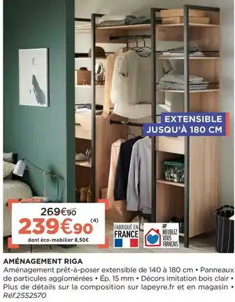 Aménagement riga
