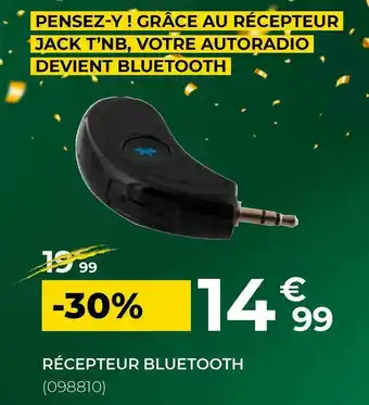 Feu Vert Récepteur bluetooth offre