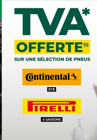 Continental / pirelli bon plan sur une sélection de pneus de marques continental et pirelli