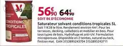 Mr Bricolage Tous - saturateur solvant conditions tropicales offre